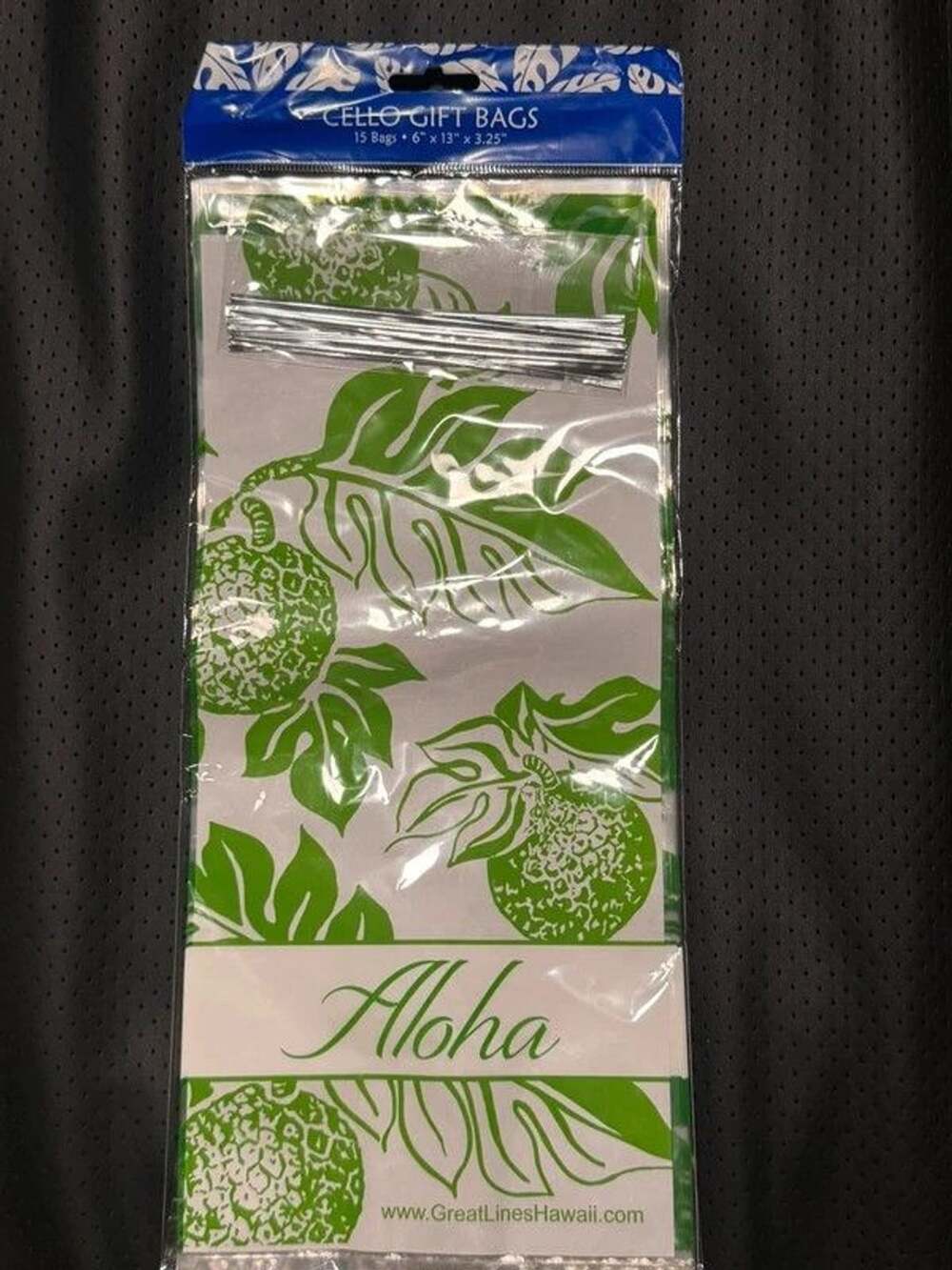 Hawaiian Print Gift Bags (15ct)
